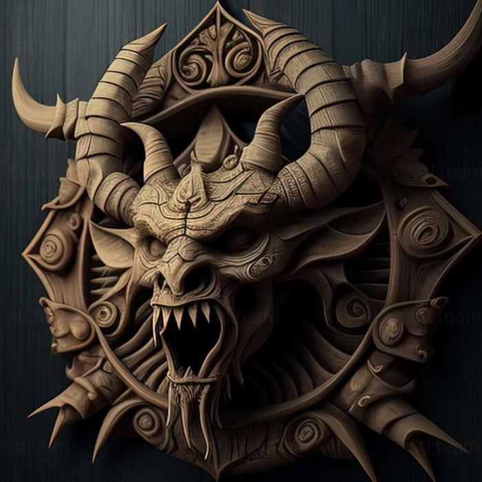 3D модель Гра Warhammer Shadow of the Horned Rat (STL)
